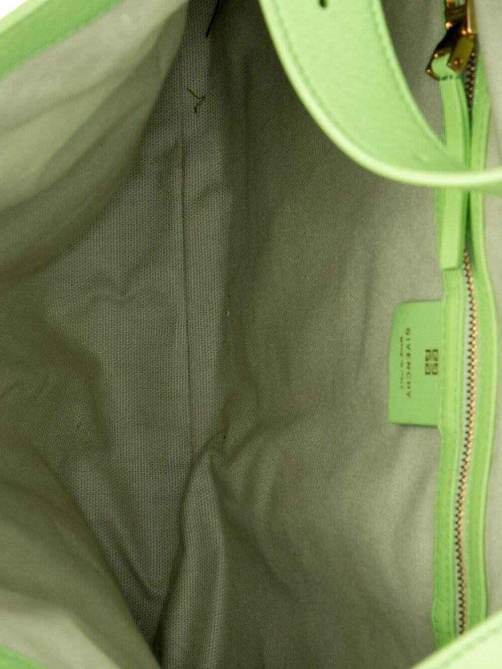 Givenchy Green Leather Voyou Bag Medium - Picture 5 of 5